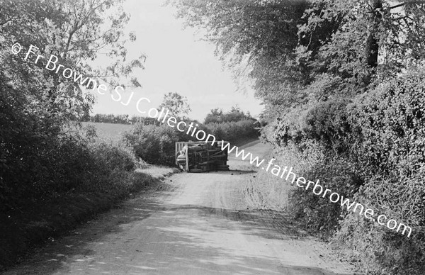 LORRY ACCIDENT NEAR NEW INN